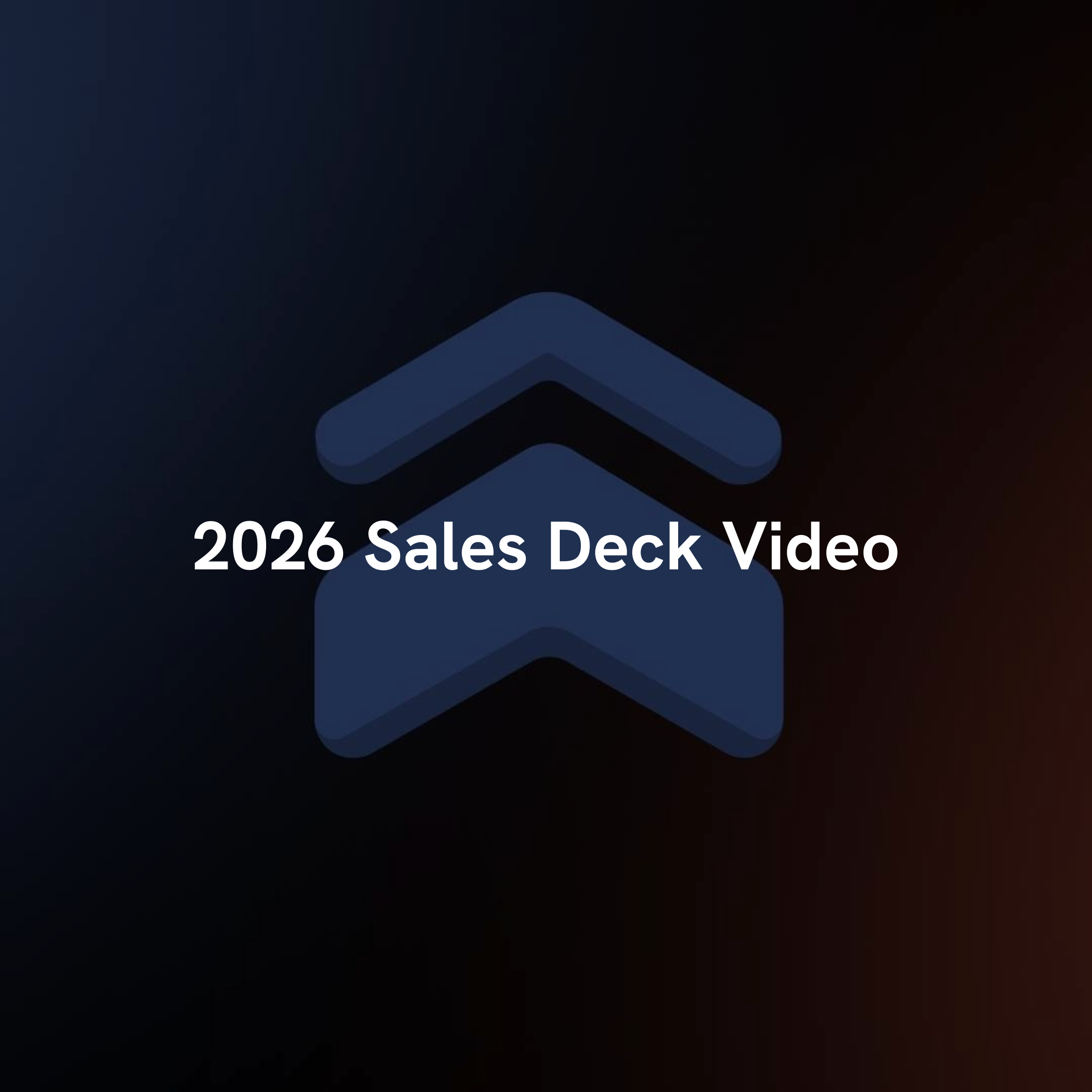 2026 Sales Deck Video